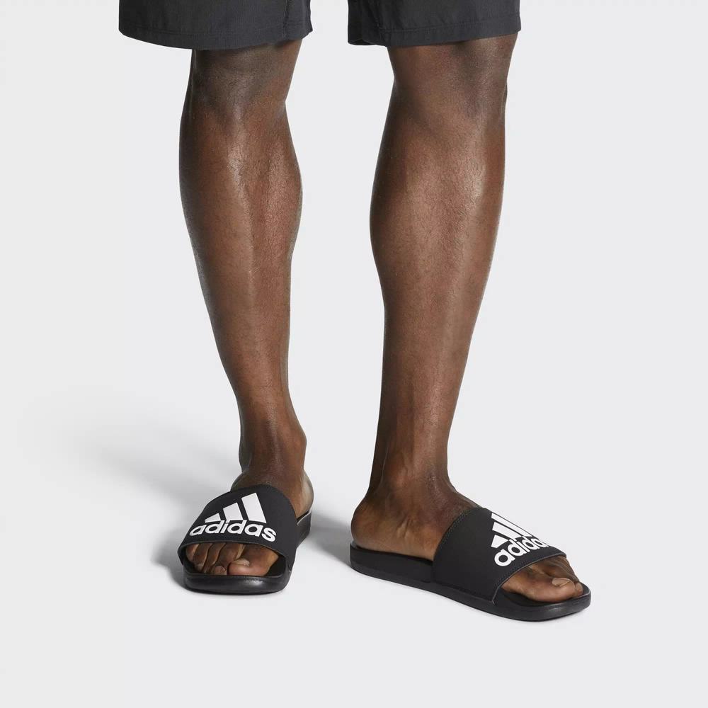 Adidas Adilette Comfort Chanclas Grises Para Hombre (MX-66775)